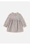 Baby Girl Printed Dress Gray 2926