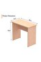 Oak Study Table for Home Schools 90 cm - 4