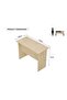 Desk variation for Home Office Computer Use (Oak) - 4