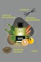 عطر Inspire Your Mind أو دو تواليت بخاخ طبيعي 100 مل، ليموني/أسود - 3