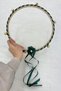 Glitter Bridal Tambourine Emerald Green, Bridesmaid Wedding Henna Night Circumcision Bachelorette Bride 25cm 1 Piece - 6