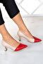 Laura Ten Red Heeled Shoes 6 Cm. - 2