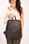 Women's Daily Stylish Backpack Ald.1025 Brown - 3
