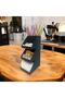 3-Tier 5-Compartment Metal Straw, Napkin, and Sugar Holder Black Organizer Stand Model - 3 - 3