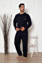 Two Thread (Thick) Men's Pajama Set with Pockets - 4