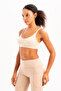 Seamless Gathering Bra with Removable Pads and Support Women's Laser Bra - Flux - 5