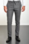 Straight Super Slim Fit Men's Trousers with Elastic Waist and Drawstring, Gray - 38112.22K - 3