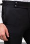 Straight Super Slim Fit Men's Trousers with Belt Detail and Buckle Black - 38192.23K - 2