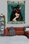 Wine Shop Cute Cats with Cats Heal Stain Resistant Fabric Wall Cloth Wall Carpet Tapestry - 3