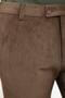 Striped Slim Fit Velvet Men's Trousers Camel - 38218.23K - 2
