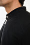 Straight Slim Fit Judge Collar Men's Coat Black - 39626.24K - 2