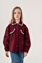 Girl's Colorful Shirt with Crochet - 4