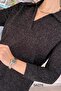 Polo Neck Knitwear Blouse 5K074 - 5
