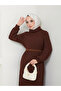 Women's Belted Turtleneck Dress - 8