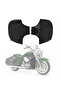 Motorcycle Soft Lowers Elephant Ears Leg Warmer Bag Chaps W/ Storage For Harley Touring Electra S...