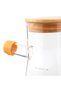 4-Piece Oil and Spice Pot with Stand - 2 Spice Pot - Set of 2 Oil Pot - 5