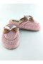 Powder Bow Tie Bow Plush Winter Women's Slippers - 3