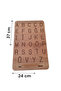 Montessori Öğüncak - Turkish Alphabet Letter Board - 7