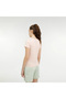 Women's Pink Round Neck T-Shirt - 4