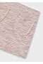 04-09 Years Old Girl's Rose Color Knitted Set - 3