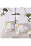 250Pcs/Roll Self-Adhesive Freezer Refrigerator Food Storage Paper Sticker Labels White Date Stick... - 3