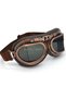 Evomosa Vintage WWII Pilot Flying Goggles Outdoor Sports Goggle Glasses for Motocross Motorcycle ... - 8