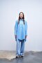 Oversize Striped Shirt Blue - 3