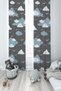Baby and Children's Room Birds and Clouds Two Wings Background Curtain Mkt-398