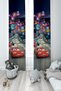 Baby and Children's Room Lightning Mcqueen Two Wing Background Curtain Mkt-389