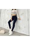 Asia Black Full Licra High Waist Sknny Slim Bear Jeans