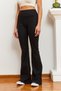 Women's Black High Waist Report Spanish Leggings 159 60351051 - 3