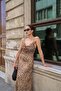 Rochie de damă din tul cu model leopard - 5