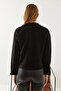 Women's Black Suede Jacket Mbms034 60501034 - 8