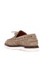- Beige Nubuck Leather Lace-Up Men's Casual Shoes 250-7512 - 4