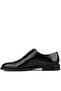 - Black Open Leather Lace-Up Men's Classic Shoes 250-2030 - 3