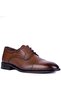 - Tan Genuine Leather Men's Classic Shoes 9754 - 6957 - 2
