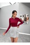 Gray Front Layer Mini Skirt - 4