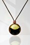 Black Cat Wooden Necklace