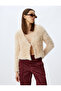Plush Cardigan with Tie Detail