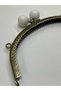 Bag and Wallet Clip Oval 16 Cm Model with Pearls - 6