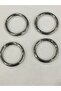 Bag Ring Round Spring Clip 3 Cm Set of 4 - 3