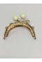 Bag and Wallet Clip Oval 20 Cm Model with Pearls - 3