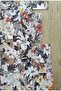 15Pcs Red Black White Floral Themed Scrapbook Paper Set Bullet Journal Decoupage Paper - 4