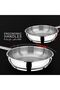 Mister Cook 7-Piece Cookware Set With Covers, BA3000, 16 X 9 Cm, 7 Pieces, Glass Cover, Stainless Steel - 5
