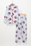 Red Monster Truck Printed Boys' Pajama Set 17665