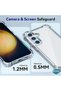 حافظة شفافة ممتصة للصدمات متوافقة مع هاتف Galaxy A08 - 4