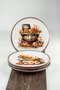 Retro Fall'24 Garden 4 Piece Cake Plate - 2