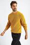 Men's Crew Neck Brioche Knit Knit Sweater 21W303 - 4