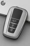 Toyota Compatible Corolla, Rav4, Land Cruiser, C-Hr Titan Gray Tpu Key Case Cover (Grey) - 6