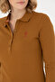 Women's Coconut Basic Polo Collar Sweatshirt 50271573 -Vr153 - 7